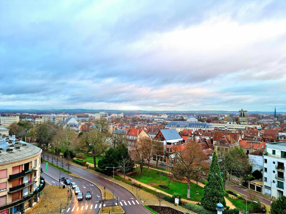 Le Perchoir, High-End & Panoramic View Leilighet Troyes Eksteriør bilde