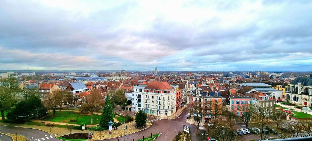 Le Perchoir, High-End & Panoramic View Leilighet Troyes Eksteriør bilde